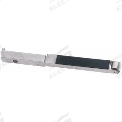 DYNABRADE Contact Arm: 1/2 in Belt Wd, 24 in Belt Lg, Dynafile Series, 7/16 in Wheel Dia - Belt Sander Contact Arms