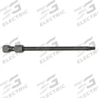 APEX Power Bit: Power Bit, Imperial, Security Torx® Head, TR15 Bit Industry Size, Std, Hex, 5 PK (MPN 49-B-TX-15-H-5PK). Key specifications — attr1119788: TR15; attr1119790: Impact Rated; attr1119791: S2 Steel; attr1119798: APEX; attr1119795: Hex.