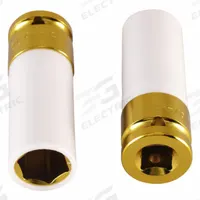 AMERICAN FORGE & FOUNDRY Automotive Sockets: 1/2 in Drive Size, Metric, 19 mm Socket Size, 6-Point (MPN 58002). Key specifications — attr1215501: AMERICAN FORGE & FOUNDRY; attr1215515: Chrome; attr1215518: 19 mm.