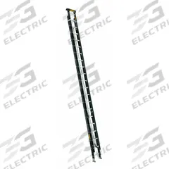 DEWALT Extension Ladder: 40 ft Ladder Size, Fiberglass, 300 lb Load Capacity, 95 lb Wt, 2 Sections (MPN DXL3020-40PT). Key specifications — Color: Black; Brand: DEWALT; Removable Fly: Fixed.