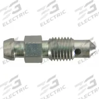 SUR&R Brake Bleeder Screw: Brake Bleeder Screw, M8-1.0 Thread Size, Steel, 5 Pieces, 5 PK (MPN BB10). Key specifications — Material: Steel; Product Type: Brake Bleeder Screw; Thread Size: M8-1.0; Brand: SUR&R; Color: Silver.