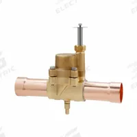 PARKER Refrigerant Solenoid Valve: 7/8 in Female Sweat, 0.4 in Port Size, Normally Closed, 2-Way (MPN R38E147M). Key specifications — Brand: PARKER.
