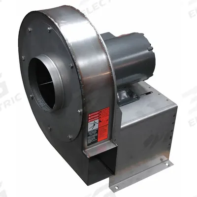 Dayton High Pressure Blower: 7 3/4 in Wheel, Direct Drive, Includes Drive Pack - High-Pressure Direct-Drive Blowers with Drive
