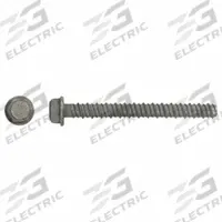 RED HEAD Screw Anchor: 5 in Overall Lg, 1/2 in Dia, Stainless Steel, Plain, External Hex, Hex, 25 PK (MPN SLDT-1250). Key specifications — Finish: Plain; Material Grade/Class: 410; Removable: Removable; System of Measurement: Inch; Tip Type: Self-Threading; Brand: RED HEAD; Screw Anchor Type: Concrete Screw Anchor; Anchor Type: Screw.