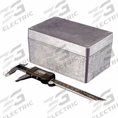 HAMMOND Enclosure: Die-Cast Aluminum, 6 in x 3 in x 3 in, NEMA 1/12/13/4/4X, Solid Cover, Screw On (MPN 1550Z117). Key specifications — Brand: HAMMOND; Closure Method: Screws; Enclosure Material: Die-Cast Aluminum; Knockouts: Not Included.