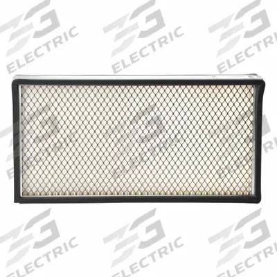 FLEETGUARD Air Filter: Panel, Cabin Air Filter, Rectangular, 16 3/8 in Overall Lg - Panel Cabin Air Filters