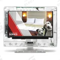 RCA Commercial HDTV: 13 in Diagonal Screen Size, 60 Hz Screen Refresh Rate, LED, 1920 x 1080, 75x75 (MPN J13SE1221). Key specifications — Manufacturer Part Number: J13SE1221; Brand: RCA; Display Type: LED; Maximum Screen Resolution: 1920 x 1080; Input Type: Component Audio; Resolution: 1080p; Facility Type_Combined: J13SE1221 Commercial.