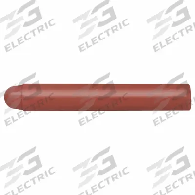MARKAL Marking Crayon: Wax, 17 mm Tip Wd, Firm, Brown - Wax Lumber Crayons
