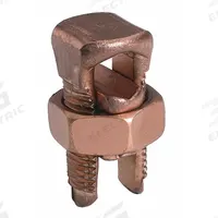 BURNDY Split-Bolt Connector: For Wire Size 750 kcmil – 4/0 AWG, Copper Body Material (MPN KS39). Key specifications — Brand: BURNDY; Direct Burial Rated: No.