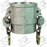 Cam and Groove Coupling: 1 in Coupling Size, 1 in Hose Fitting Size, 1 in -11-1/2 Thread Size, FNPT (MPN AD100EZ). Key specifications — Thread Size: 1 in -11-1/2; Fitting Type: FNPT; Gasket Material: Nitrile; Brand: DIXON VALVE & COUPLING.