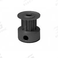 DAYTON Timing Pulley: Curvilinear, Fixed, For 6 mm Belt Wd, 12 Teeth, 3 mm Pitch, Aluminum (MPN 12-3M06-6CA3). Key specifications — Brand: DAYTON; Finish: Clear Anodized; For Belt Series: Powerhouse®.