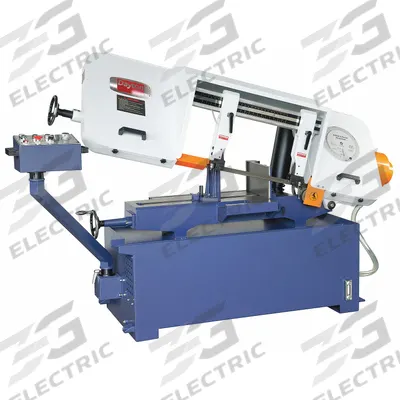 Dayton Band Saw: 12 in x 18 1/2 in, 85 to 370, 0° to 45°, 4.3, 3 Phase - Mitering Semi-Automatic Horizontal Band Saws