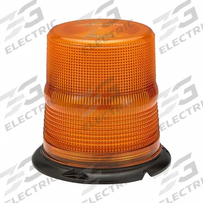 MAXXIMA Flashing Beacon: Flashing Beacon, Amber, 6 1/8 in Overall Ht, LED - Vehicle Flashing Beacons