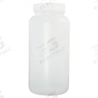 QORPAK Sampling Bottle: HDPE, 950 mL, 32 fl oz, Closure Included, Natural, 63-400, Polypropylene (MPN PLC-03536). Key specifications — Brand: QORPAK; Graduated: No; Body Color: Natural.
