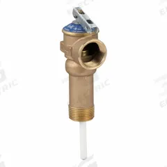 APOLLO Temperature and Pressure Relief Valve: Section IV ASME Section, MNPT x FNPT, Bronze (MPN 18C402X39). Key specifications — Brand: APOLLO; Body Material: Bronze.