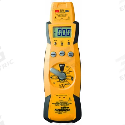 FIELDPIECE Digital Multimeter: TRMS, CAT III 600V - Standard Feature Multimeter Kits