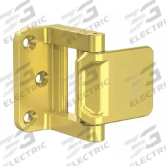 PEMKO Hotel Door Latch: Privacy Door Latch, Brass, 2 3/16 in Ht, 1 1/2 in Wd, 1 3/4 in Lg (MPN PDLAA4). Key specifications — Brand: PEMKO; Product Type: Privacy Door Latch.