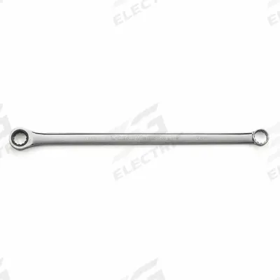 GEARWRENCH Box End Wrench: Steel, Chrome, 15/16 in Head Size, 18 1/8 in Overall Lg - SAE, Double End, 12-Point, Ratcheting Box End Wrenches