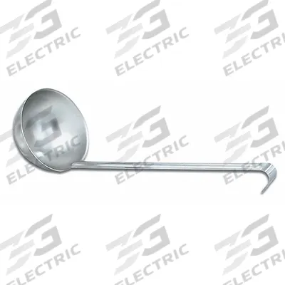 VOLLRATH Ladle: 2 oz Capacity, Stainless Steel, Silver, NSF Certified, 12 5/16 in Overall Lg - Ladles