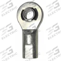 BANSBACH EASYLIFT Hinge Eye End Fitting: Zinc-Plated Steel, 8.1 mm Eyelet Dia (MPN 96116). Key specifications — Brand: BANSBACH EASYLIFT; Rod Thread Size: M8; Material: Zinc-Plated Steel.