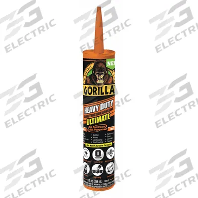 GORILLA Construction Adhesive: Ultimate, 9 fl oz, Cartridge - General Purpose Construction Adhesives
