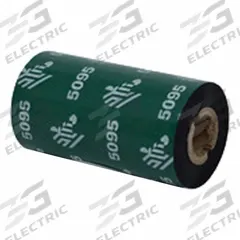THERMAL TRANSFER RIBBON: Zebra, ZD411t/ZD611t, 2.24 in Ribbon Wd, 242 ft Ribbon Lg, 1/2 in Core Dia. (MPN 05095ZD25707). Key specifications — Compatible Printer Model: ZD611t; Color: Black.