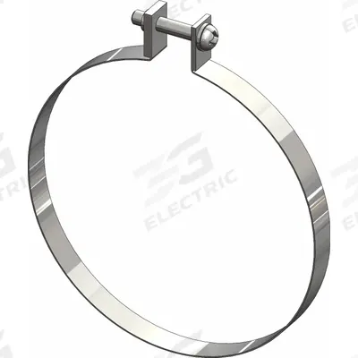 SMC Air Cylinder Sensor Mounting Hardware: Fits 80 mm Bore Dia, Nylon, BAF-08S - Autoswitch Bands