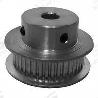 APPROVED VENDOR Timing Pulley: Trapezoidal, Fixed, For MXL Timing Belt Section, For 1/4 in Belt Wd (MPN 22MP025-6FA2). Key specifications — attr1328229: APPROVED VENDOR; attr1328272: Trapezoidal; attr1328235: Anodized.