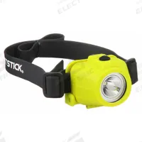 Safety-Rated Headlamp: 90 lm, 13 hr Run Time at Max. Brightness, 80 m Max Beam, 3 Light Outputs (MPN XPP-5450G). Key specifications — Brand: NIGHTSTICK; Battery Requirements - Broad: Includes 3 AAA.