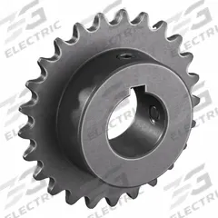 TSUBAKI Single Strand Sprocket: 35, For 3/8 in Chain Pitch, 1 in Bore Dia, 25 Teeth, Steel (MPN 35B25F-1). Key specifications — Brand: TSUBAKI.