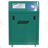 SPEEDAIRE Electric Air Compressor: 2 hp, 1 Stage, Hot Dog, 0.5 gal, 6.2 cfm, 150 psi, 240V AC (MPN 2MLW6). Key specifications — attr48430: SPEEDAIRE; attr48448: Quiet Enclosure; attr48450: 240V AC; attr48474: Single; attr48487: Horizontal.