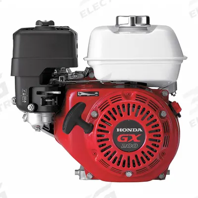 HONDA Gasoline Engine: Series GX200 Series, 9.1 lb-ft Gross Torque, 5.8 hp Horsepower - Honda Engines