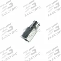 LEGRIS Push-Fit Adapter Fitting: 5 mm Pipe x 4 mm OD Size, Metric x Push-to-Connect, Brass, Silver (MPN 3614 04 19). Key specifications — Brand: LEGRIS.