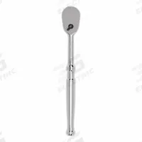 TEKTON Hand Ratchet: Pear, Reversible, 6 in Overall Lg, Polished, 4° Min Arc Swing, Std Lg (MPN SRH01506). Key specifications — attr1205598: Reversible; attr1205605: Quick-Release Not Included; attr1205626: Polished; attr1228094: Standard Length; attr1205607: Pear; attr1205624: TEKTON.