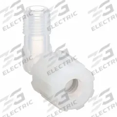 PARGRIP Compression Fitting Elbow: 1/2 in OD x 1/4 in Pipe Size, Compression x MNPT, PFA (MPN GAME-84). Key specifications — Series: Pargrip; Brand: PARGRIP; Standards: FDA Approved.