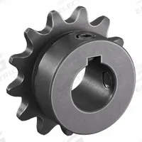 TSUBAKI Single Strand Sprocket: 35, For 3/8 in Chain Pitch, 5/8 in Bore Dia, 13 Teeth, Steel (MPN 35B13F-5/8). Key specifications — Brand: TSUBAKI.