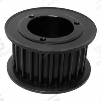 APPROVED VENDOR Timing Belt Pulley: Curvilinear, Bushed, For HTD Timing Belt Section, 30 Teeth (MPN QD30-8M-30). Key specifications — Brand: APPROVED VENDOR; Finish: Black Oxide; For Belt Series: PowerGrip® HTD®; For Bushing Size: H.