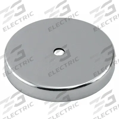 APPROVED VENDOR Rare Earth Magnet: Neodymium, 2 1/32 in Outside Dia, 0.313 in Thick, Base Magnet - Cup Rare Earth Magnets