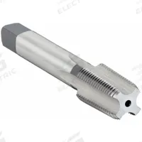 CHICAGO-LATROBE Extension Tap: 3/8"-18 NPTF, 4 Flute, Semi-Bottoming Chamfer, High Speed Steel (MPN 386040)