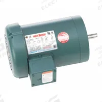 LEESON General Purpose Motors: C-Face Mount, Totally Enclosed Air-Over, 1 hp, 230/460V AC, 1,760 RPM (MPN 114638.00). Key specifications — Brand: LEESON; Nameplate Voltage @ 60 Hz: 230/460V AC; Full Load Current @ 60 Hz: 3.2/1.6 A; Nameplate RPM @ 60 Hz: 1,760 RPM; Motor Enclosure: TEAO.