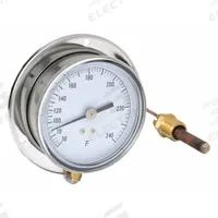 APPROVED VENDOR Analog Panel Mount Thermometer: 30°F to 240°F, ±1°F Scale Division, 3.5 in Dial Dia (MPN 12U627). Key specifications — Brand: APPROVED VENDOR; Accuracy: ±1 °F Scale Division.