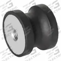 JW WINCO Vibration-Isolating Mount: Hourglass, Natural Rubber, Female x Female Style (MPN 456.3-15-15-12-8-55). Key specifications — Isolator Body Material: Natural Rubber.