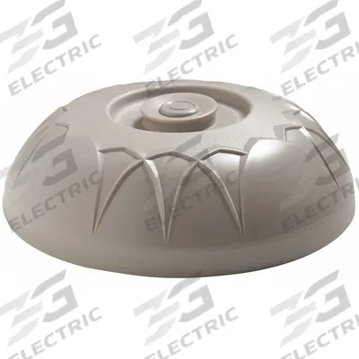 CARLISLE DINEX Insulated Dome: Fenwick, Latte, 10 in Dia - Insulated Domes