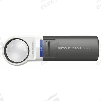 ESCHENBACH OPTIK GMBH Handheld LED Magnifier: 10X, 1.05 in Focal Distance - Magnifiers