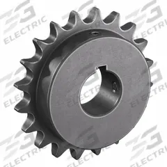 TSUBAKI Single Strand Sprocket: 60, For 3/4 in Chain Pitch, 1 1/2 in Bore Dia, 20 Teeth, Steel (MPN 60B20F-1 1/2). Key specifications — Brand: TSUBAKI.