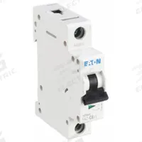EATON IEC Supplementary Protector: 6 A Amps, 48V DC, 15kA at 277V AC, Lug, FAZ, 277/480V AC, C (MPN FAZ-C6/1-SP). Key specifications — Brand: EATON; Terminal Connection: Lug; DC Voltage Rating: 48V DC; Max. AIR Rating: 15kA at 277V AC; Series: FAZ; AC Voltage Rating: 277/480V AC; Curve Type: C.