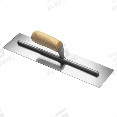 WESTWARD Square-End Finishing Trowel: Blade Material Carbon Steel, Blade Shape Square - Square-End Finishing Trowels