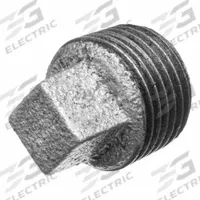USA INDUSTRIALS Plug: Plug, 150 psi @ 72°F, 1/4 in, NPT Threaded, Malleable Iron (MPN ZUSA-PF-23261). Key specifications — Maximum Operating Pressure: 150 psi @ 72 °F; Thread Sealant Type: PTFE; Brand: USA INDUSTRIALS.