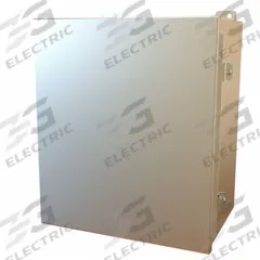 HAMMOND Electrical Enclosure: Stainless Steel, 14 in x 12 in x 8 in, NEMA 12/13/3R/4/4X, w/Panel (MPN 1414N4PHS16M8). Key specifications — Brand: HAMMOND; Closure Method: Clamps; Enclosure Material: Stainless Steel; Includes Inner Panel: with Inner Panel Included.
