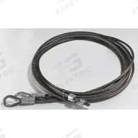AMERICAN GARAGE DOOR SUPPLY Cable Assembly: Stainless Steel, 880 lb Load Rating - Max, 7 x 19, 2 PK (MPN CAS18-164). Key specifications — Brand: AMERICAN GARAGE DOOR SUPPLY; Material: Stainless Steel; Product Type: Cable Assembly; Stranding: 7 x 19.